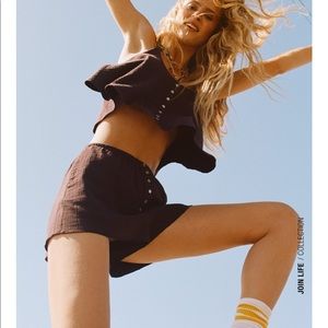 Brown Zara shorts size small